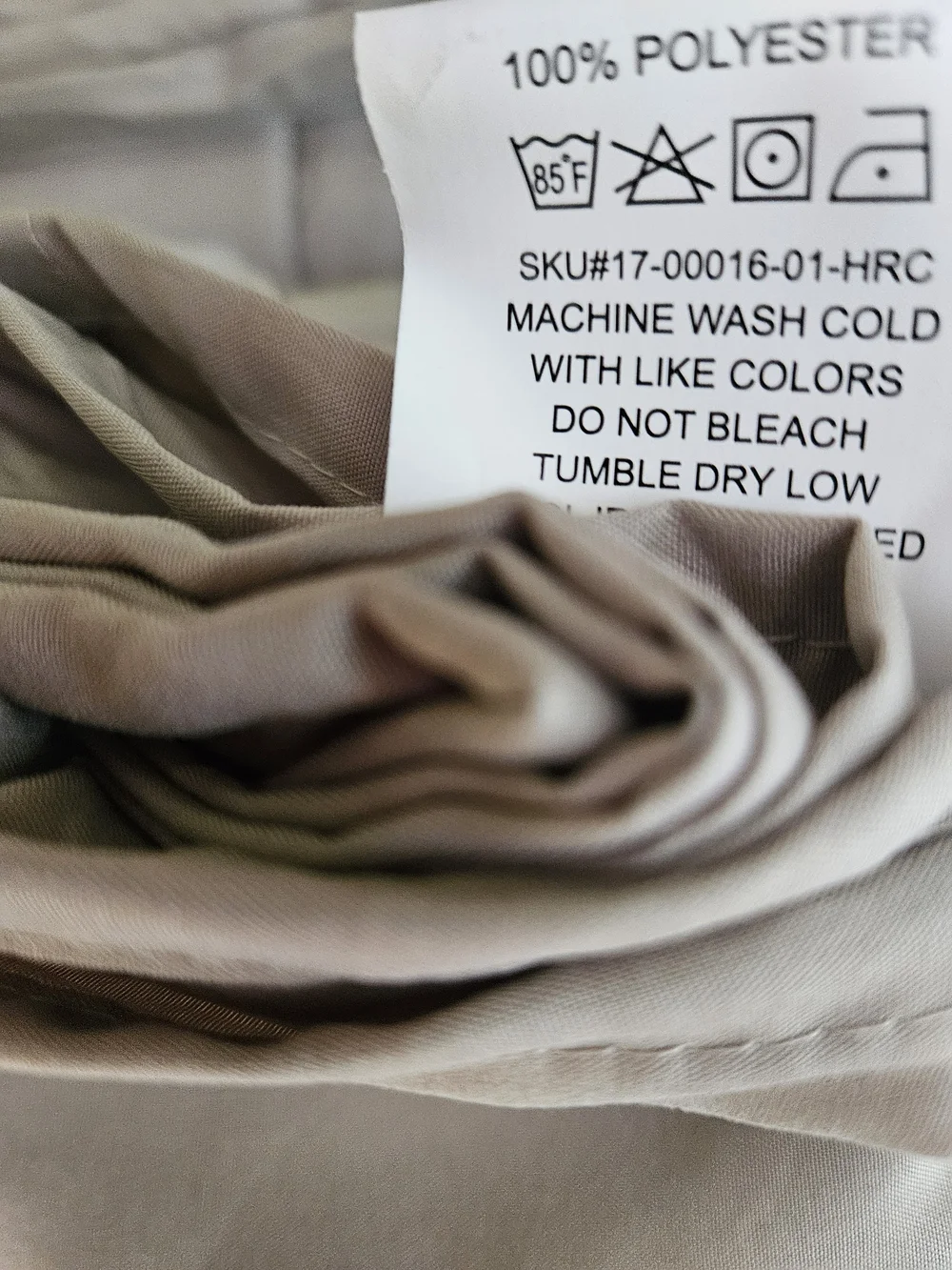 Hypoallergenic Queen Sheet Set - Taupe